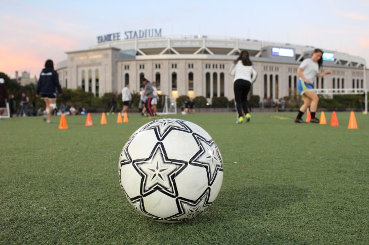 Through its fútbol program, South Bronx United brings togethers players from all corners of the globe with different ethnicities, nationalities and languages. 