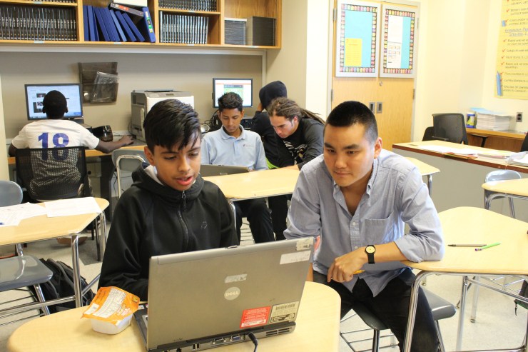 Along with its fútbol program, South Bronx United has an educational curriculum which helps youths with school work, test preparation and college applications.
